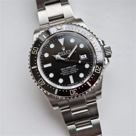 Rolex sea dweller no cyclops